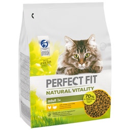 PERFECT FIT™ Complete Dry Cat Food Chicken & Turkey 2.4kg image
