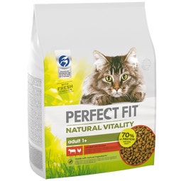 PERFECT FIT™ Natural Vitality Adult Dry Cat Food Beef & Chicken 2.4kg image