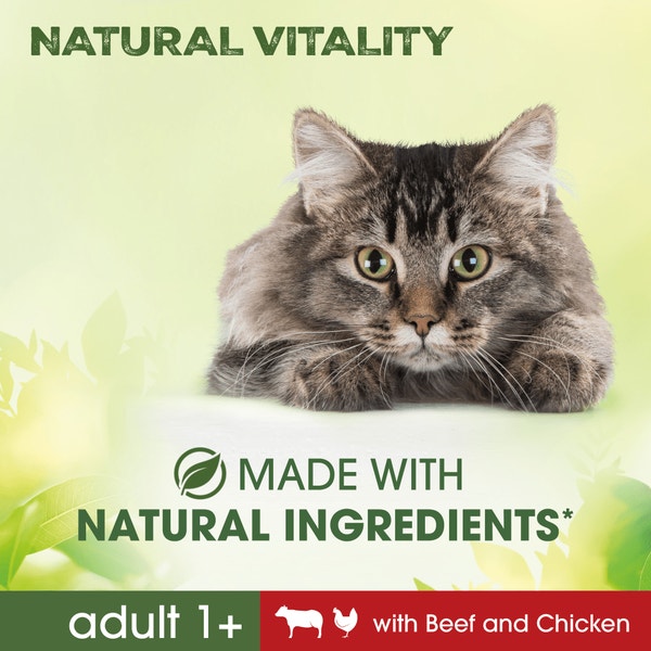 PERFECT FIT™ Natural Vitality Adult Dry Cat Food Beef & Chicken 2.4kg image 5
